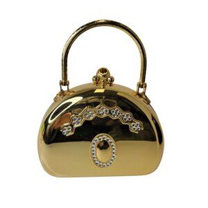 Gold evening Purse Cocktail Clutch Purse Evening Cocktail Mini Gold Bag